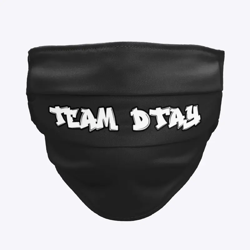 Team Dtay Face Mask - BLACK