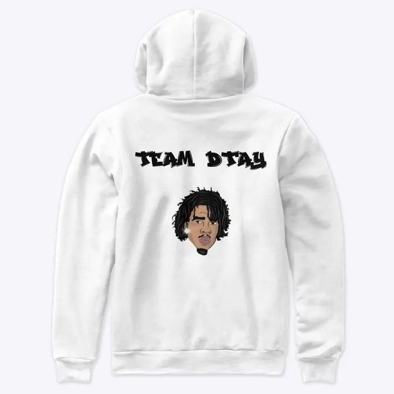 Team Dtay Hoodie - WHITE